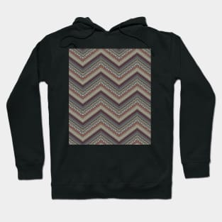 Herringbone with Lace Decoration Hoodie